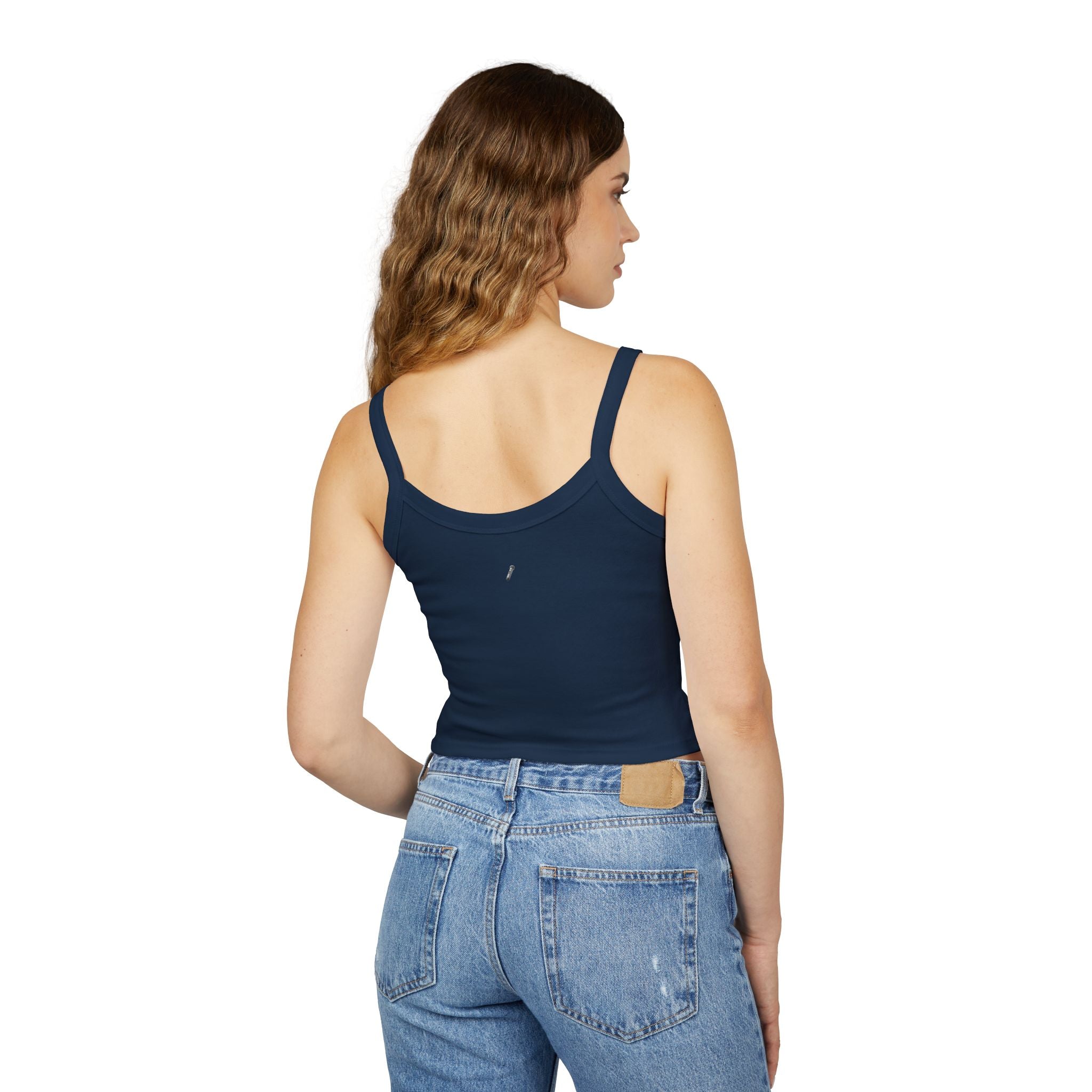 "VJ Ricco"🎤 Women’s Music Vibe Spaghetti Strap Tank – Summer Style, Festival Ready